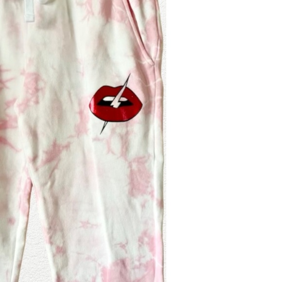 CHRLDR Lips Tie Dye Sweatpants Size XS - Picture 5 of 9